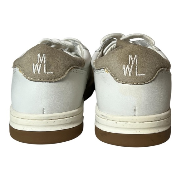Madewell Court Sneakers White Size 8.51 - Picture 5 of 9